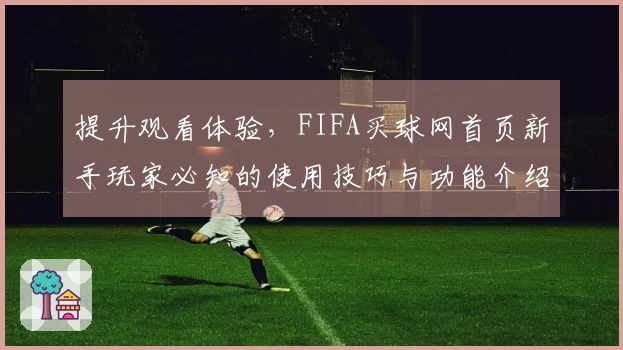 提升观看体验，FIFA买球网首页新手玩家必知的使用技巧与功能介绍